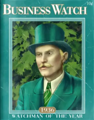 Watchman of the Year '36 evidence in The Roottrees are Dead